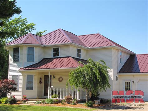 burgandy metal houses|burgundy metal roofing.